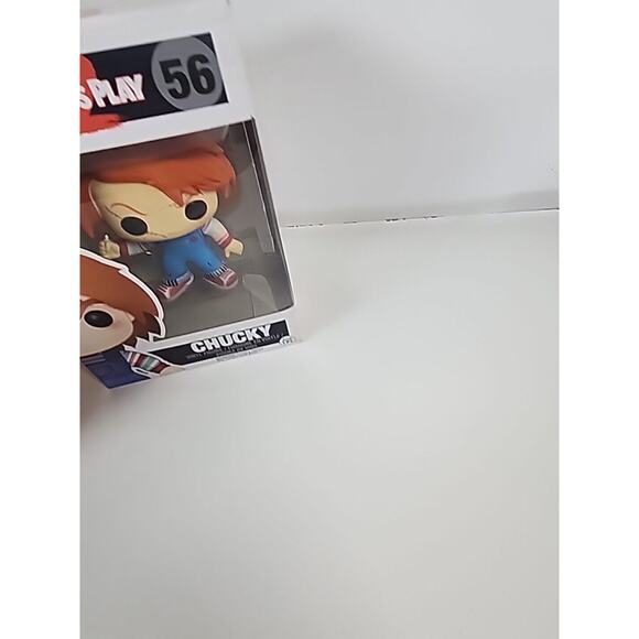 Funko POP! Movies Chucky #56 Vinyl Figure NON-MINT BOX SEE PICS - Picture 6 of 7